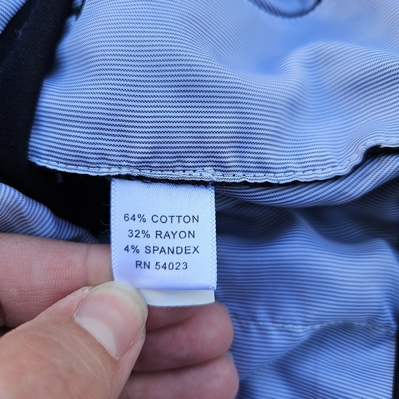 Banana Republic black Martin Fit trousers size 4 - Picture 6 of 8